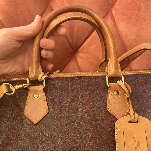 Etro Paisley Jacquard Boston Bag - Picture 12 of 16